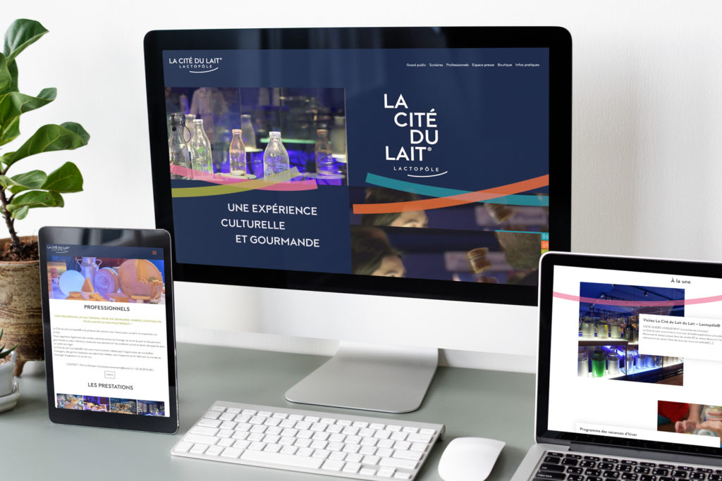 Site internet - La Cité du Lait 1