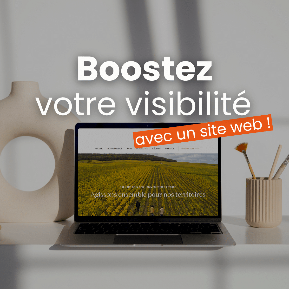 Boostez votre visibilité avec un site web 2
